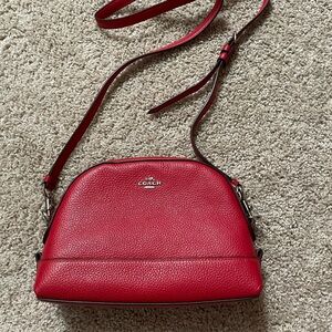 Coach Cherry Red Crossbody Bag